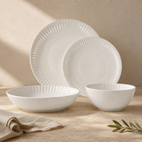 Set Vajilla Rodas 24 Piezas Cerámica