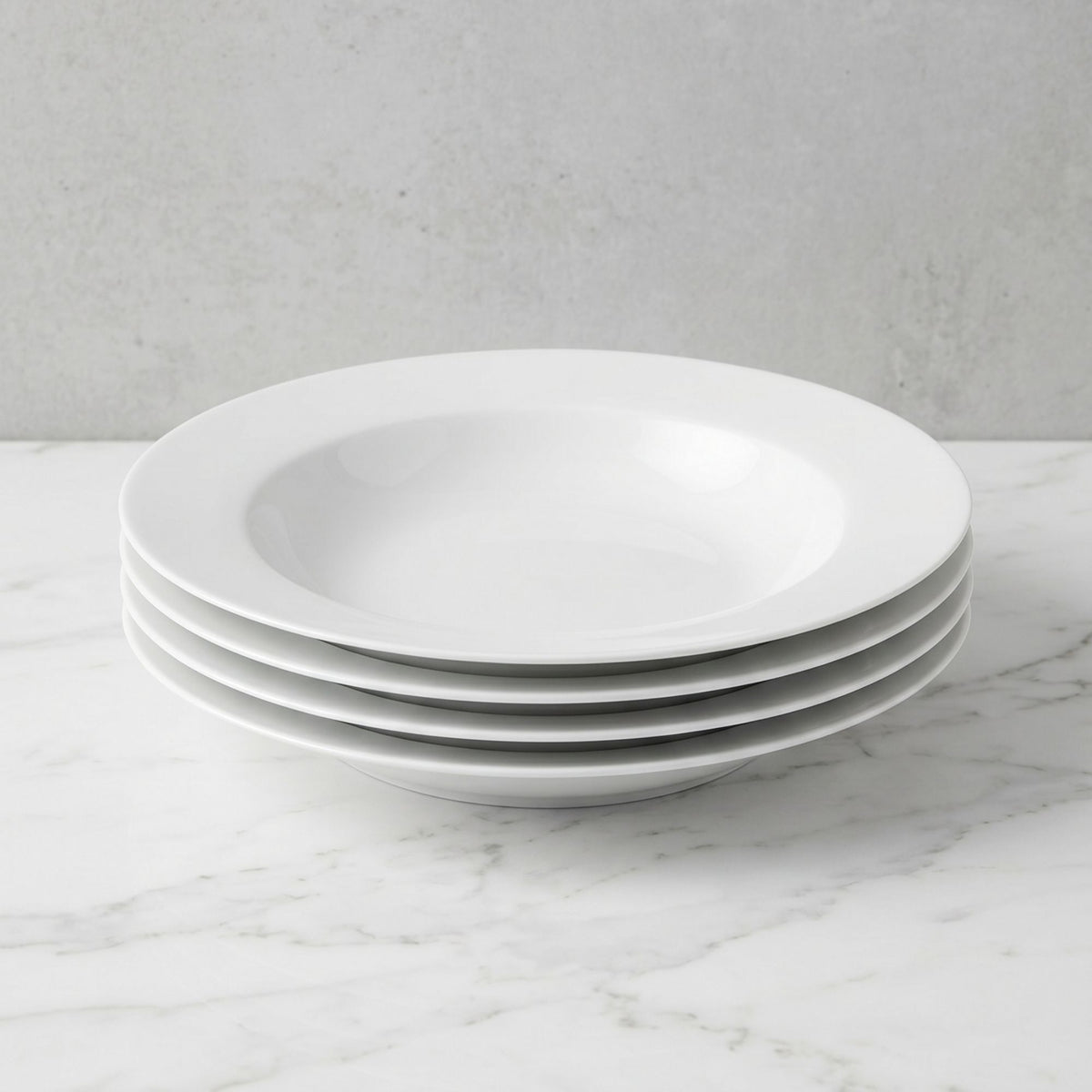Set 4 Platos Hondo 27 cm New Bone China