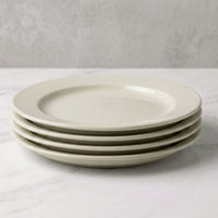 Set 6 Platos Fondos Porcelana Windsor 28 cm – Marfil