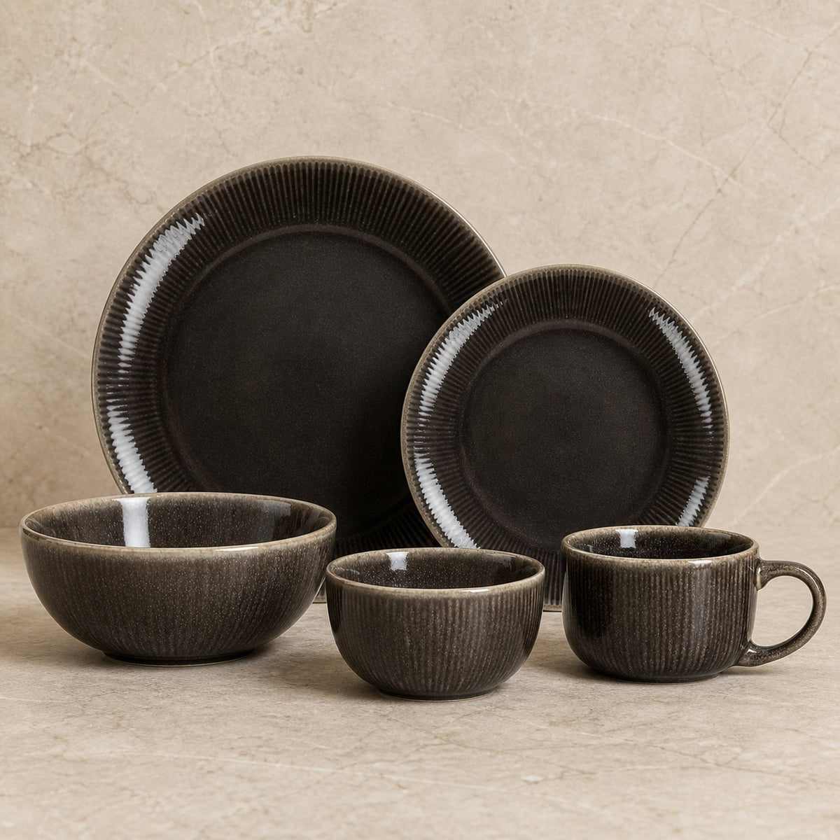 Set Vajilla Salzburgo 30 Piezas Cerámica
