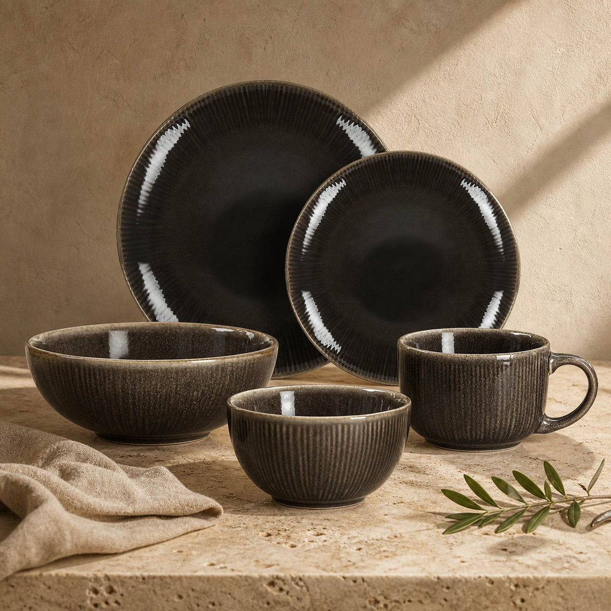 Set Vajilla Salzburgo 30 Piezas Cerámica
