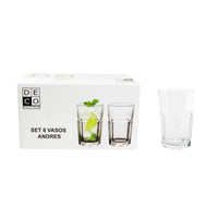 Set 12 Vasos Andrés 300 ml
