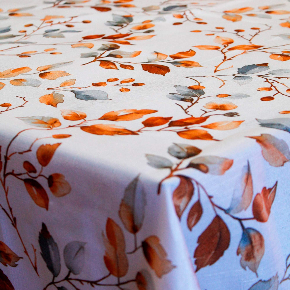 Set 2 Manteles Antimanchas Silvestre y Natural 160x220 cm