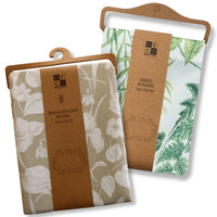 Set 2 Manteles Antimanchas Natural y Botanico 130x180 cm