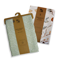 Set 2 Manteles Antimanchas Tide Verde y Silvestre