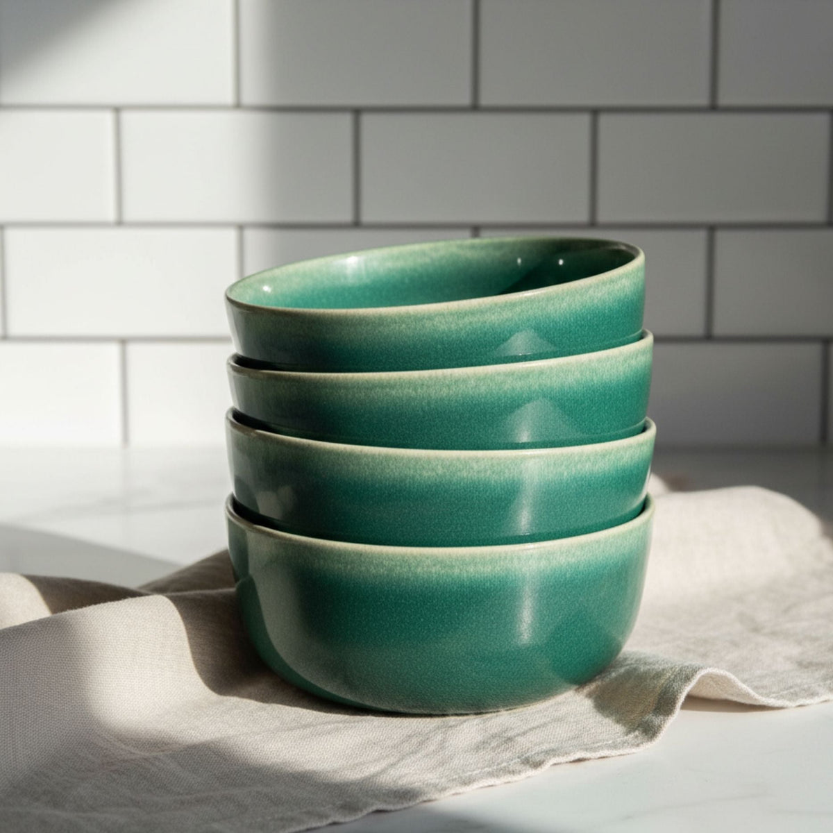 Set 4 Bowls Cerámica Copenhagen - Loza granel