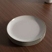 Set 4 Platos de Ensalada Cerámica Copahue 21 cm - Loza granel