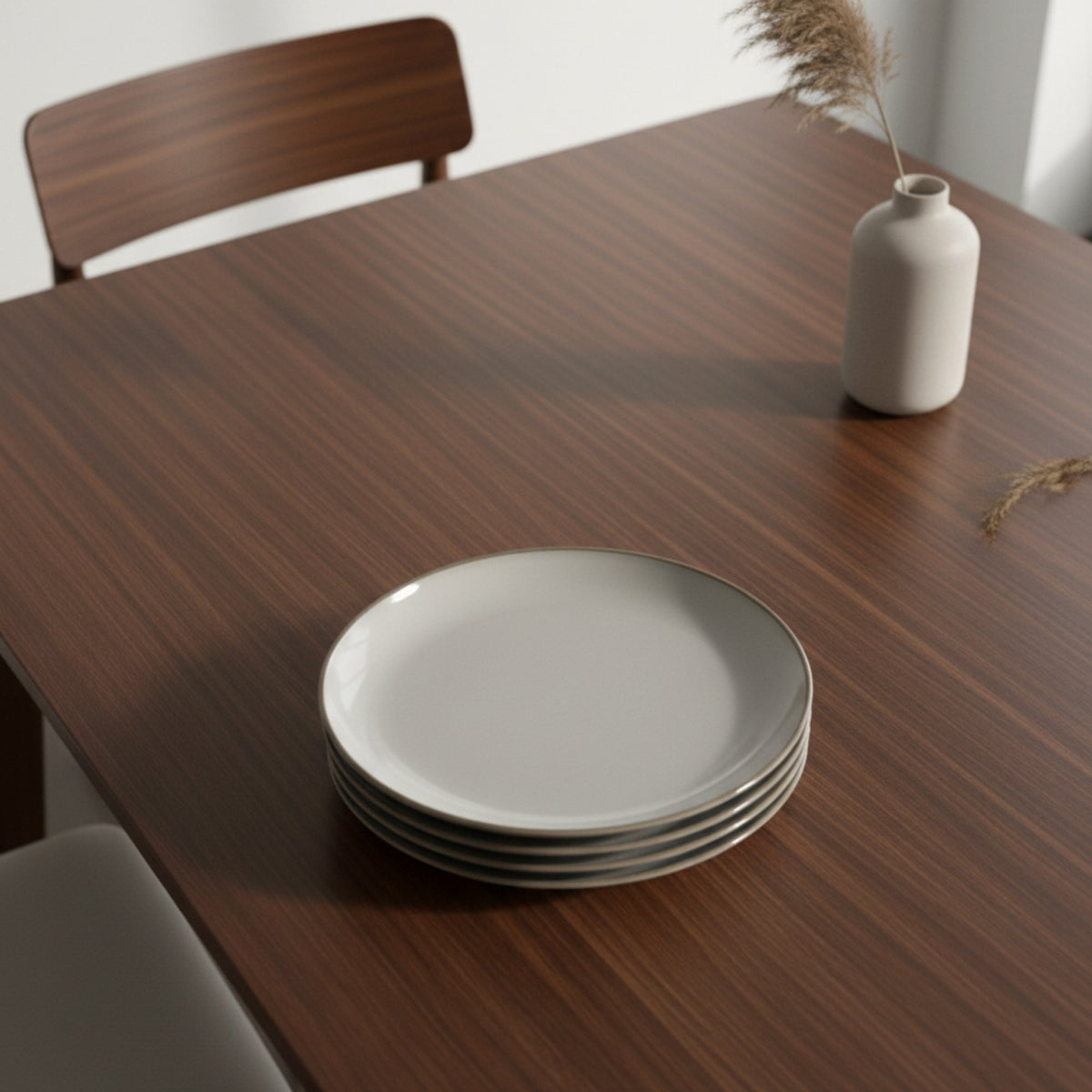 Set 4 Platos de Ensalada Cerámica Copahue 21 cm - Loza granel