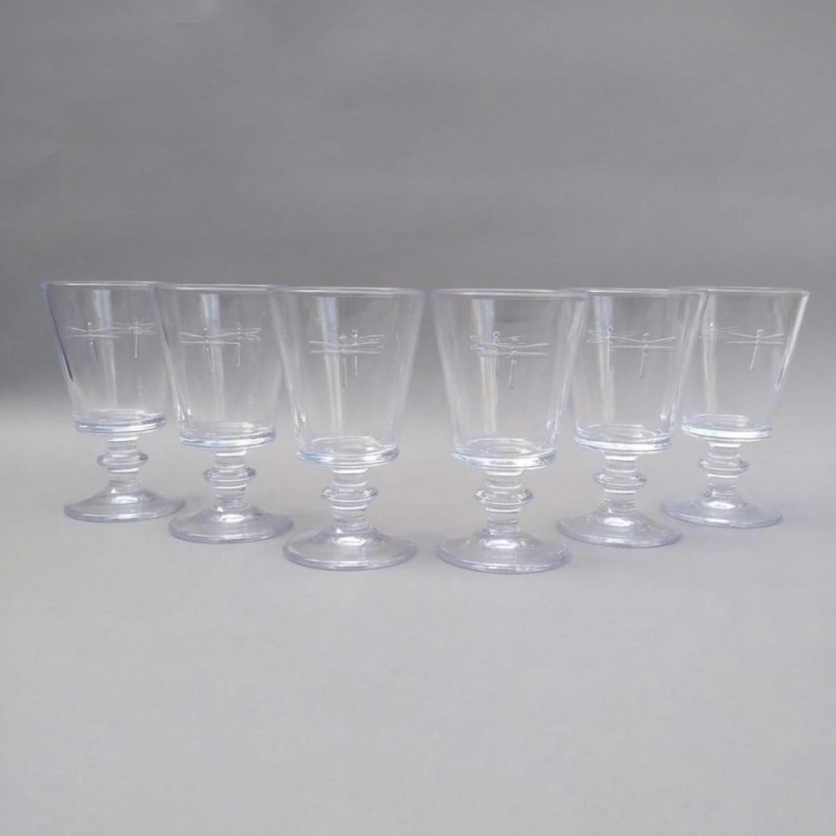 Set 6 Copas Libélula 226 ml