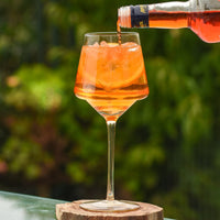 Set 6 Copas Vino Turin - Ramazzotti/Aperol