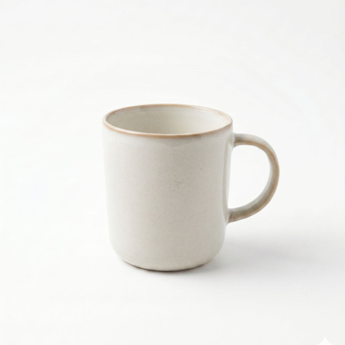 Set 6 Tazas Mug Cerámica Luxor 380 ml — Esmalte Reactivo Arena Acabado Artesanal