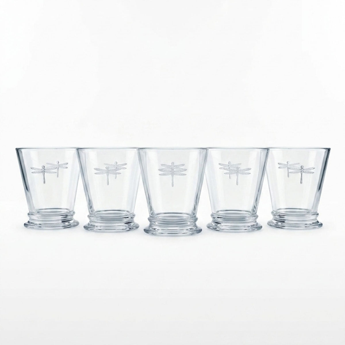 Set 6 Vasos Bajo Libélula 255 ml