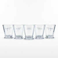 Set 6 Vasos Bajo Libélula 255 ml
