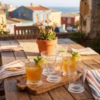 Set 6 Vasos Bajo Libélula 255 ml