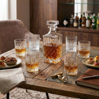 Set 6 Vasos Old Fashioned Tallados 323 ml