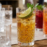Set 4 Vasos Tallados Longdrink 500 ml