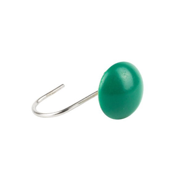 Set Ganchos Poliresina Verde - Decoexpress