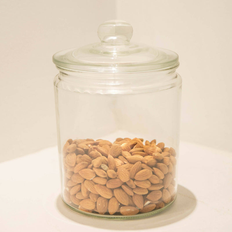 Set 3 Frascos de Vidrio Hermético con Tapa 21, 25 y 29 cm