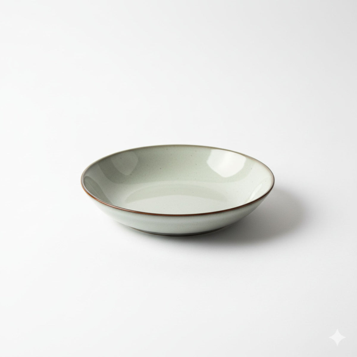 Set 4 Bowls Soperos Cerámica Borde Beige - Loza granel