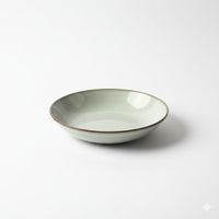 Set 4 Bowls Soperos Cerámica Borde Beige - Loza granel
