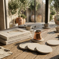 Set 4 Posavasos Piedra - 10cm
