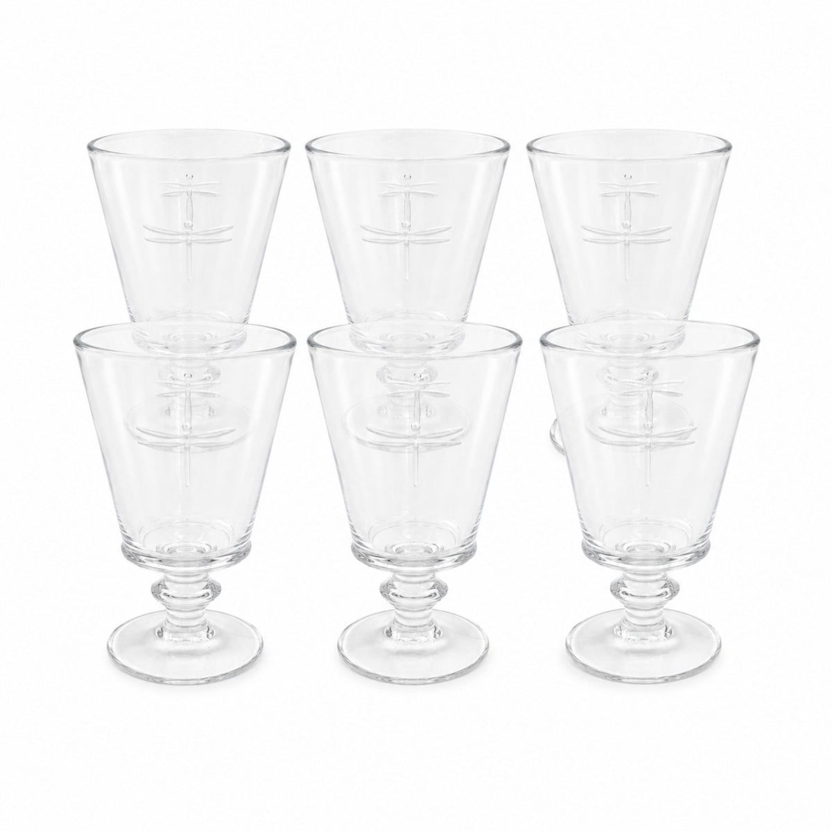 Set 6 Copas Libélula 226 ml