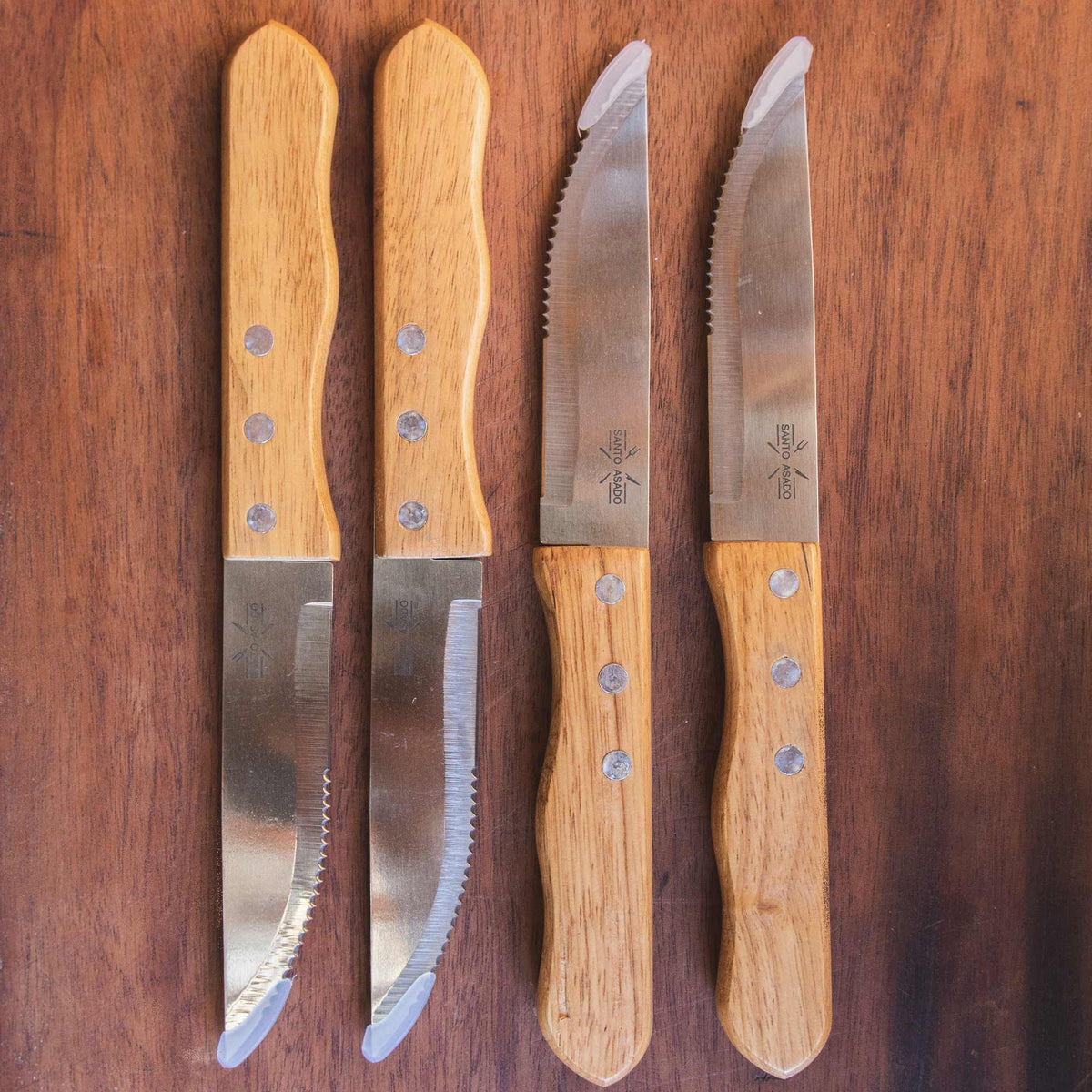 Set de Cuchillos para Asado Lyn 4 pzs