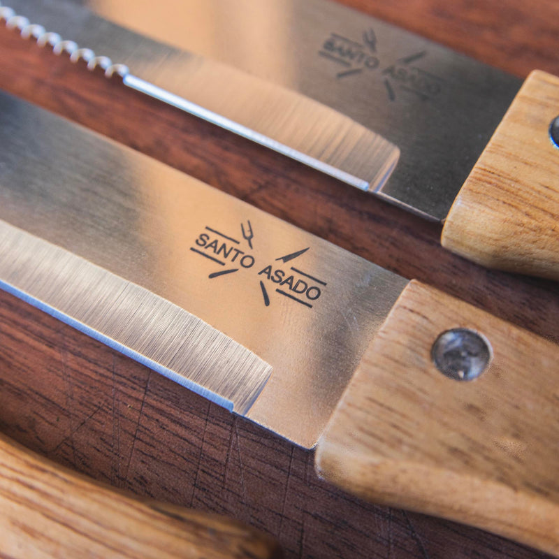 Set de Cuchillos para Asado Lyn 4 pzs