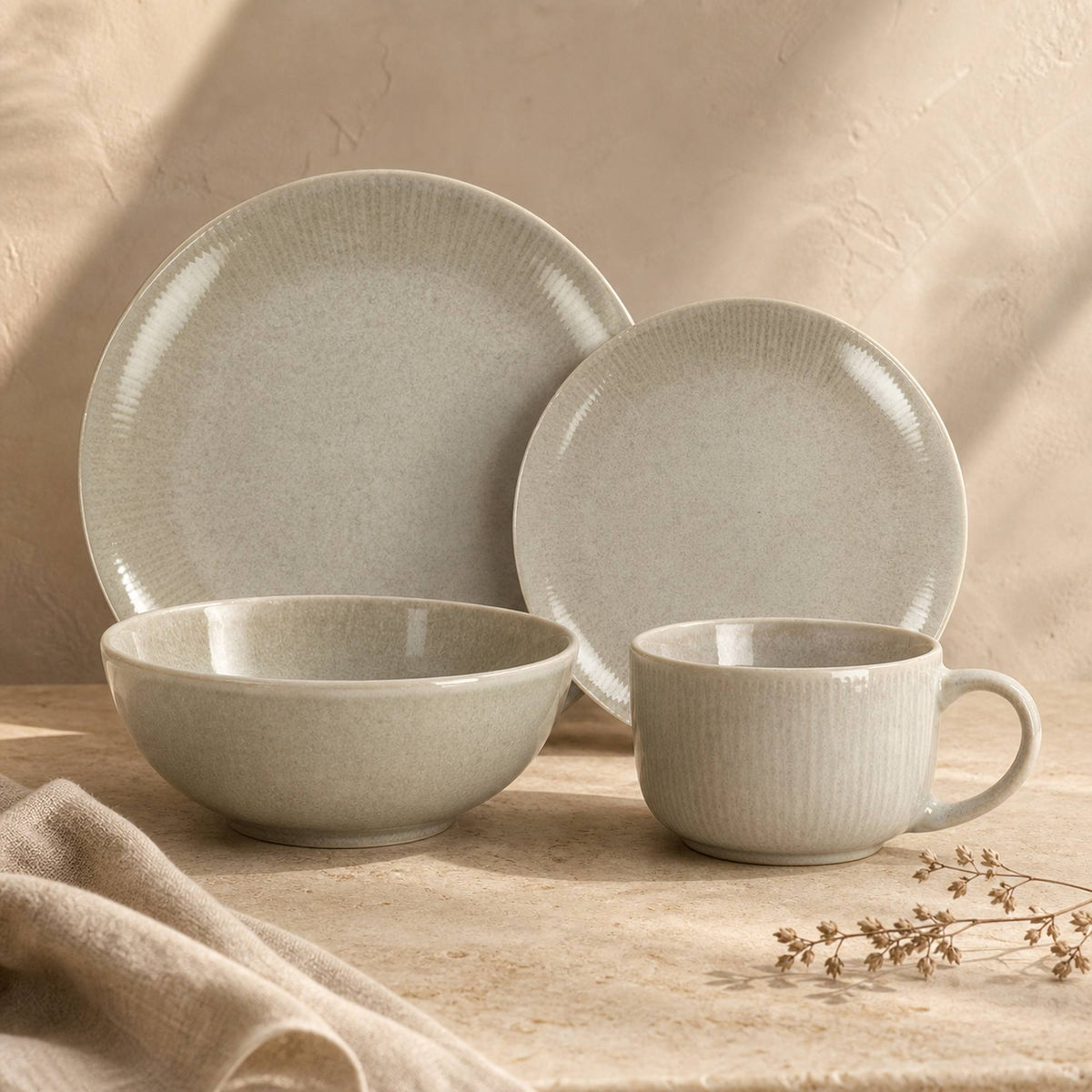 Set Vajilla Sonora 24 Piezas Cerámica
