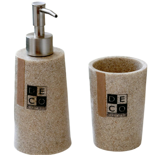 Vaso Stone Natural - Decoexpress