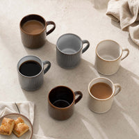Set 6 Mug Vik 350 ml Cerámica