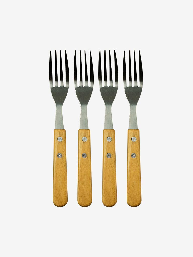 Set 4 Pcs Tenedores Asado Lyn