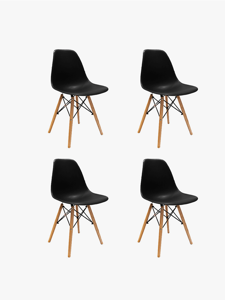 Sillas Eames Negra