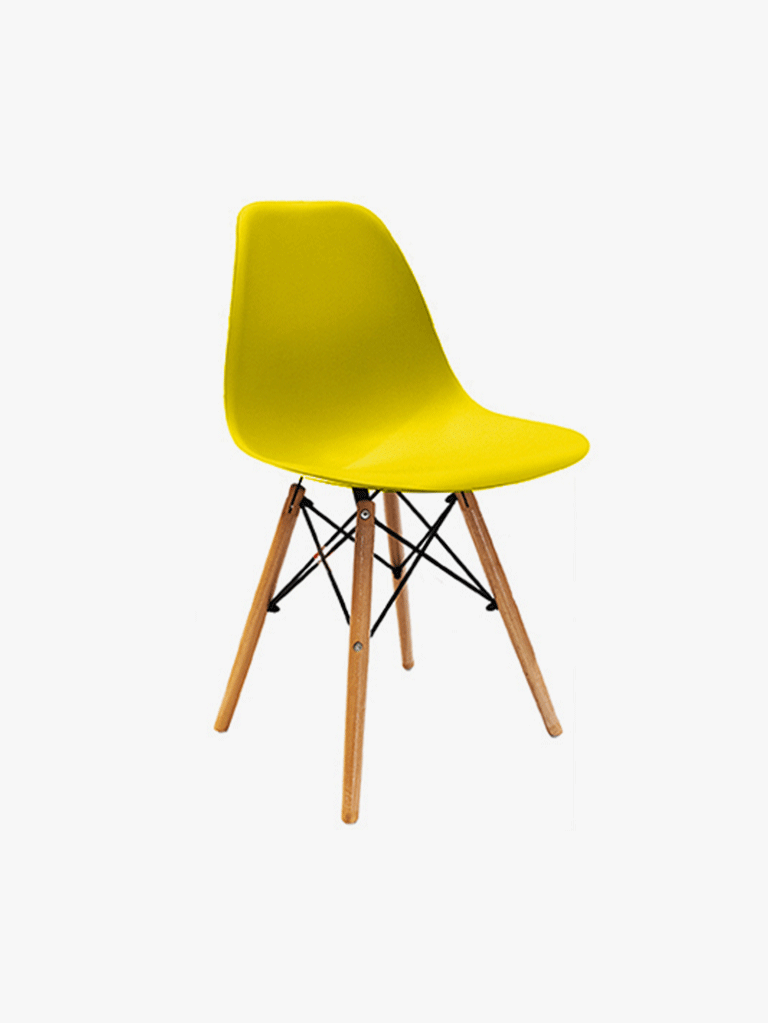 Sillas Eames Mostaza