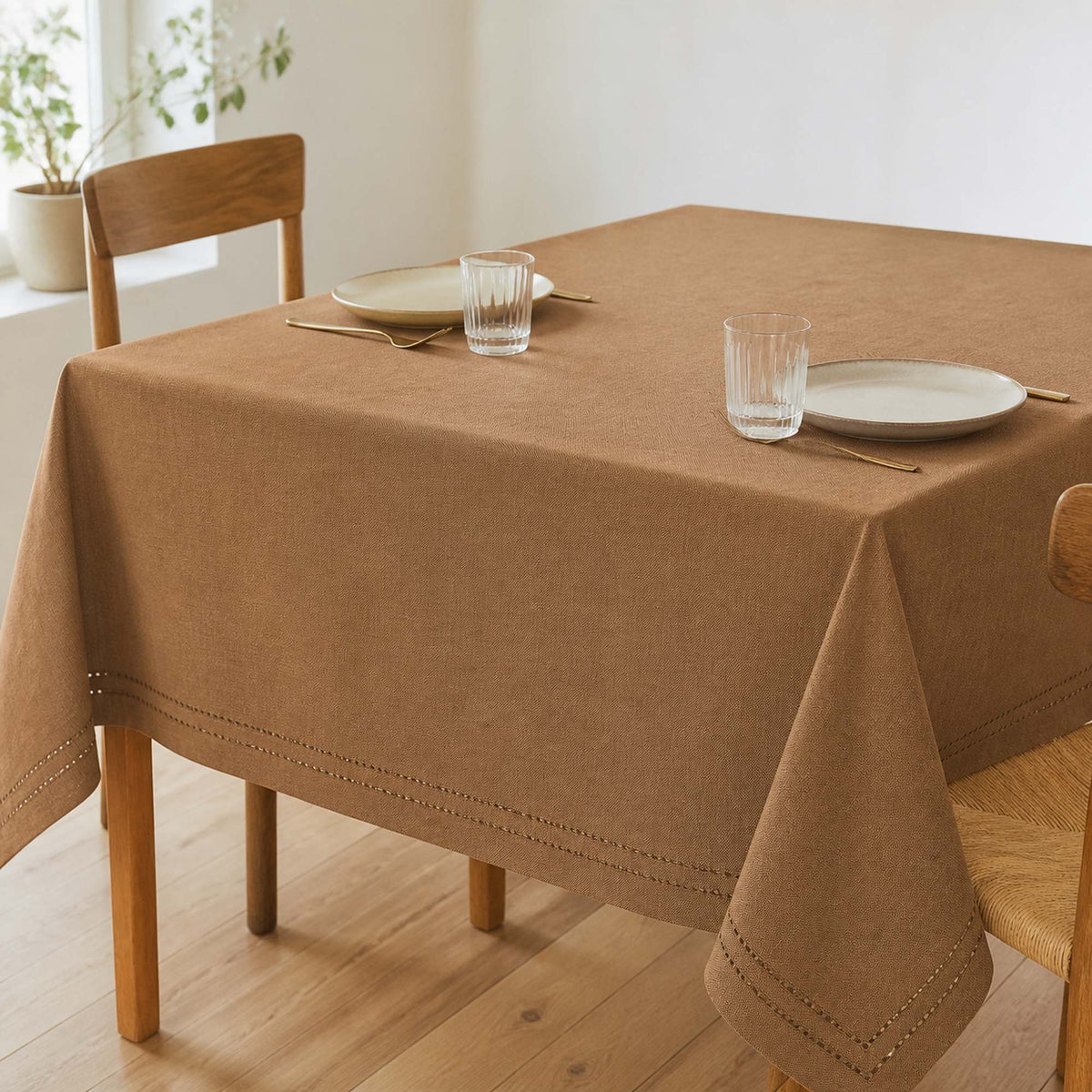 Mantel Picot Café - Decoexpress