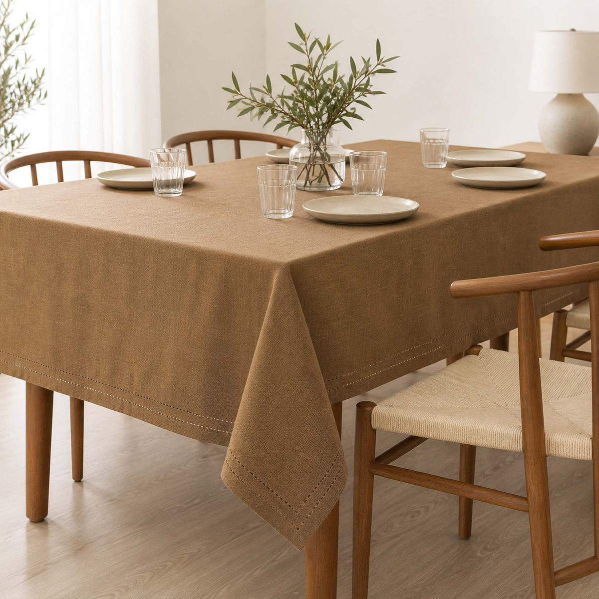 Mantel Picot Café - Decoexpress