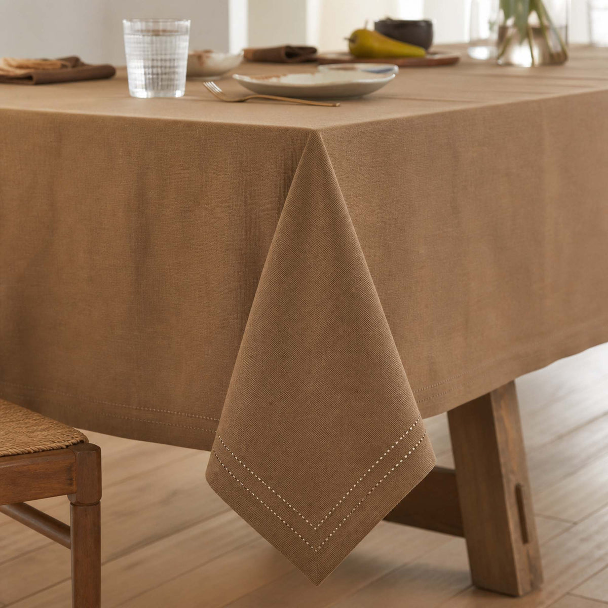 Mantel Picot Café - Decoexpress