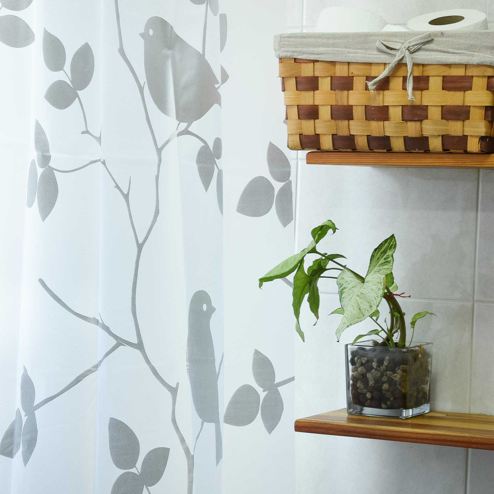 Cortina baño PEVA Boho Impermeable 180x180 Cms