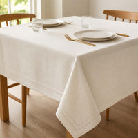 Mantel Picot Crema - Decoexpress