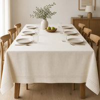 Mantel Picot Crema - Decoexpress