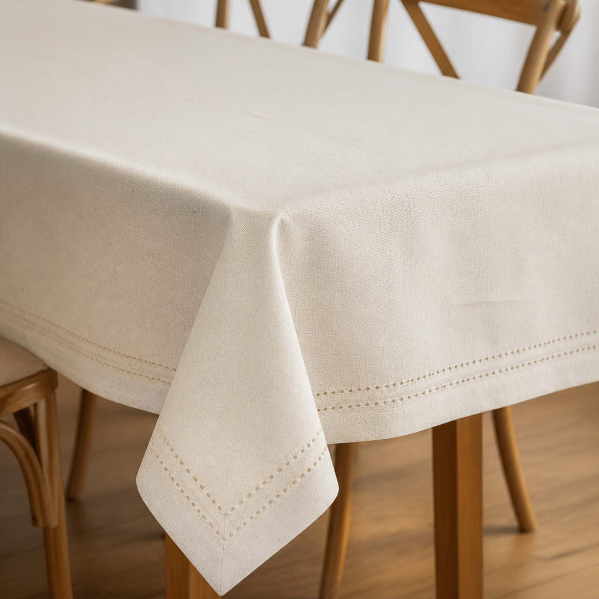 Mantel Picot Crema - Decoexpress