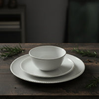 Juego de loza 18 piezas Vajilla Cerámica Oxford