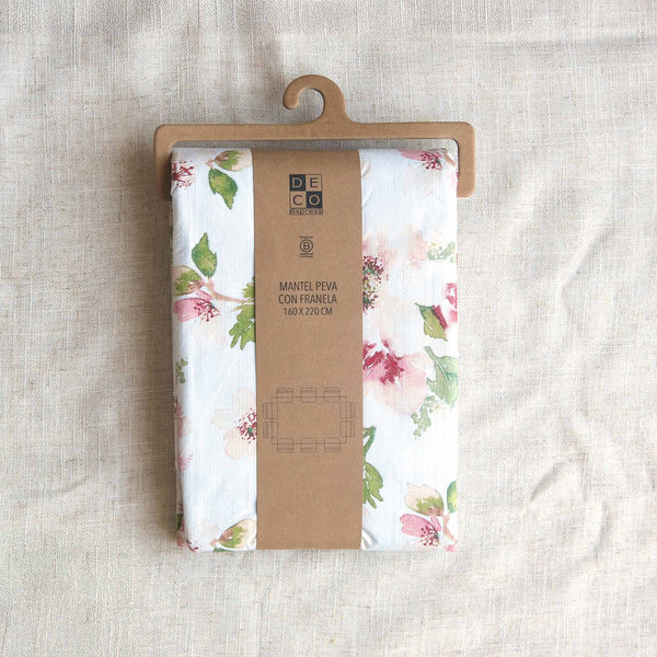 Mantel Peva Flores 180x280 - Decoexpress