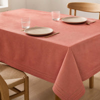Mantel Picot Rosado - Decoexpress