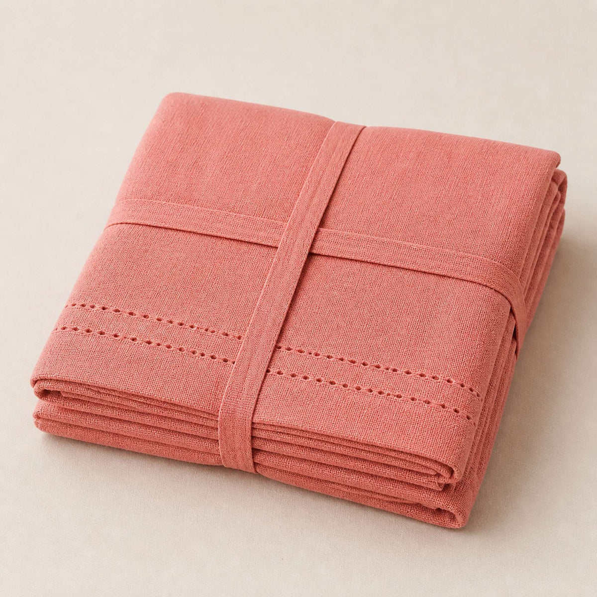 Mantel Picot Rosado - Decoexpress