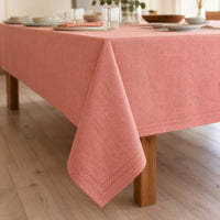 Mantel Picot Rosado - Decoexpress
