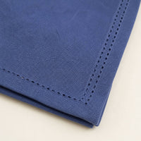 Set 4 Servilletas Picot Azul - Decoexpress